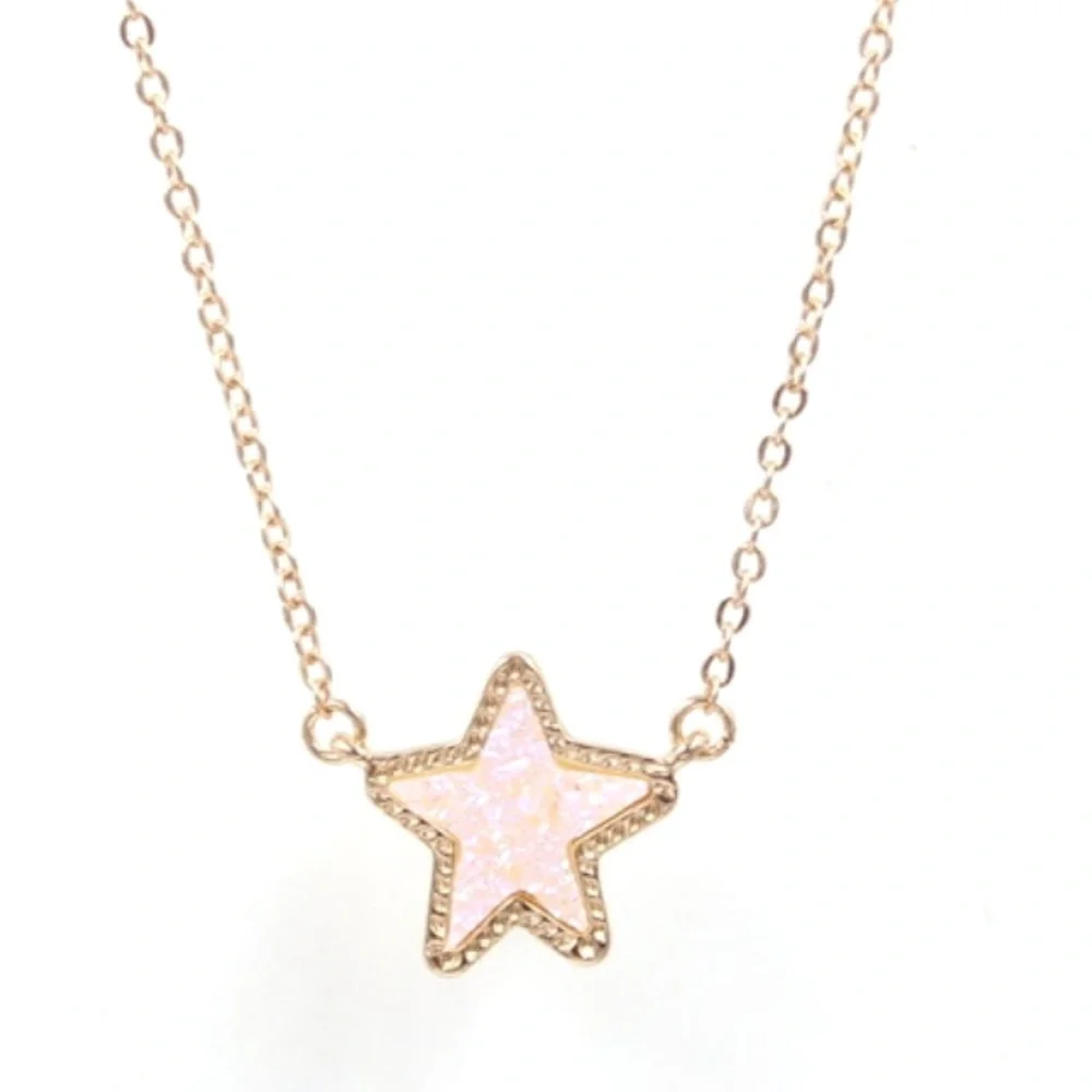 The Styled collection gold star necklace KRISTA + KOLLY HORTON: KOLLYNS PENDANT